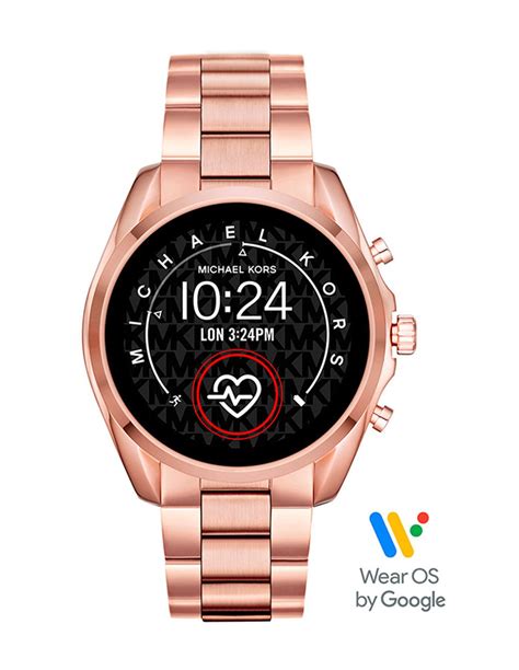 michael kors mkt5086|Michael Kors Gen 5 Bradshaw Quartz Digital Unisex Smart .